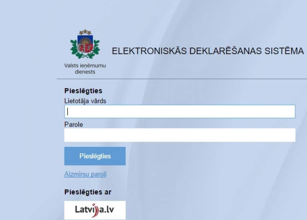 Pirmajā gada deklarāciju iesniegšanas dienā nestrādā VID elektroniskās deklarēšanas lapa 