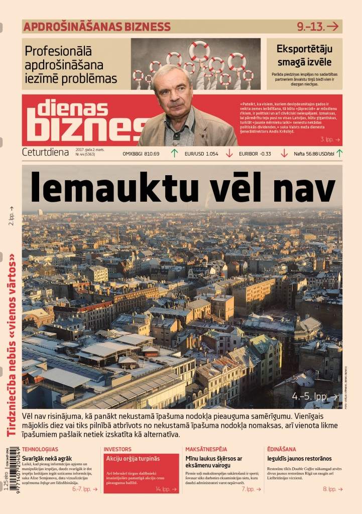 Iespēja radīt vienādu NĪN maksājumu visā valstī ir gandrīz vai neiespējama