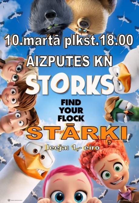 Animācijas filma “Stārķi”