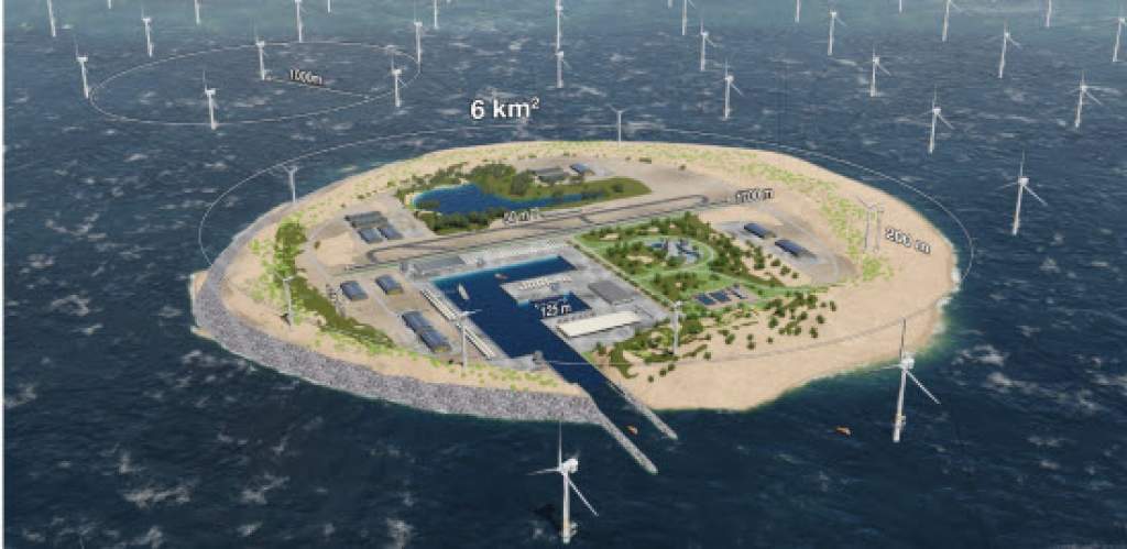 Dānija, Vācija, Nīderlande plāno veidot mākslīgu elektroenerģijas salu