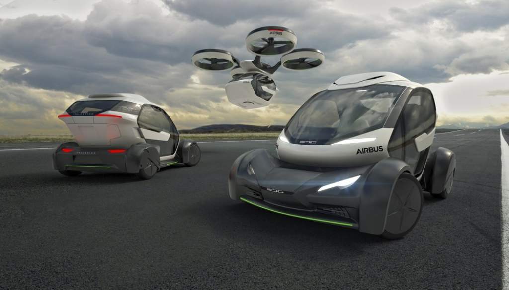 Airbus prezentējis lidojošu automobili