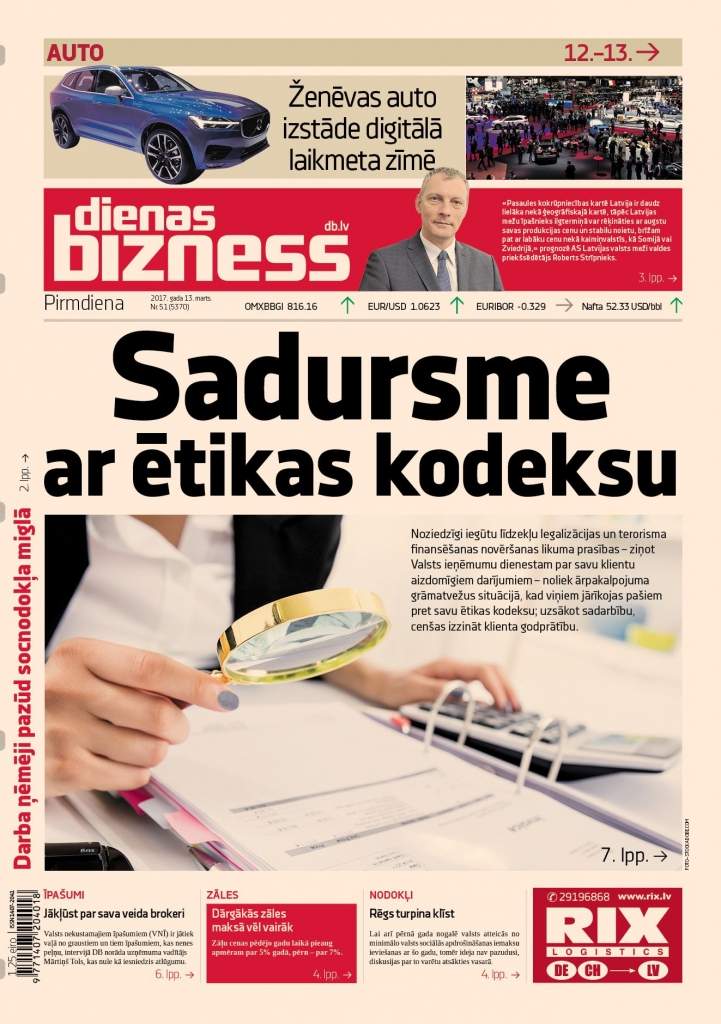 Ziņošana ir pretrunā ētikas kodeksam