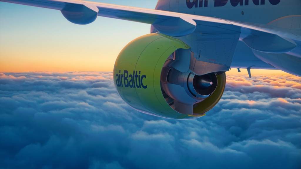 ''airBaltic'' uzsāks lidojumus no Rīgas uz Liepāju
