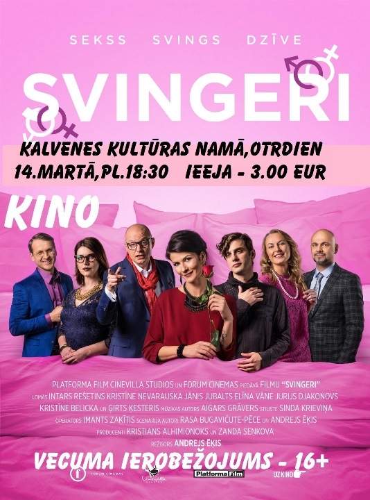 Filma "Svingeri" Kalvenē