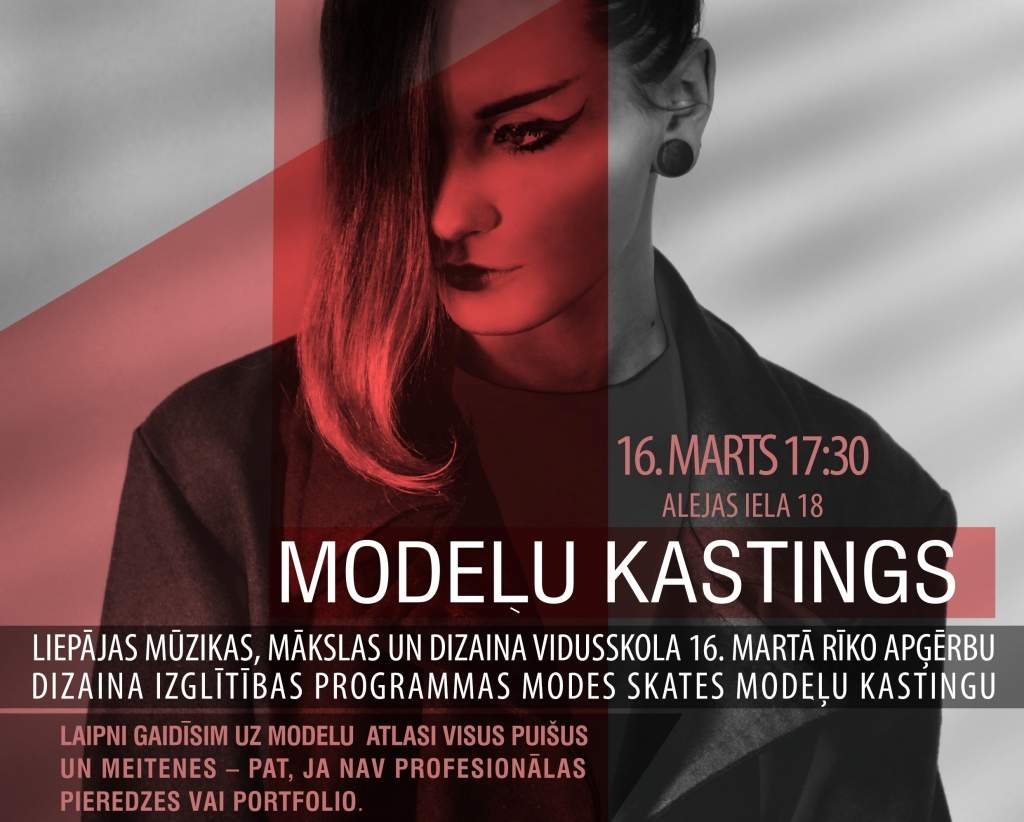 LMMDV aicina jauniešus uz atvērto modeļu kastingu