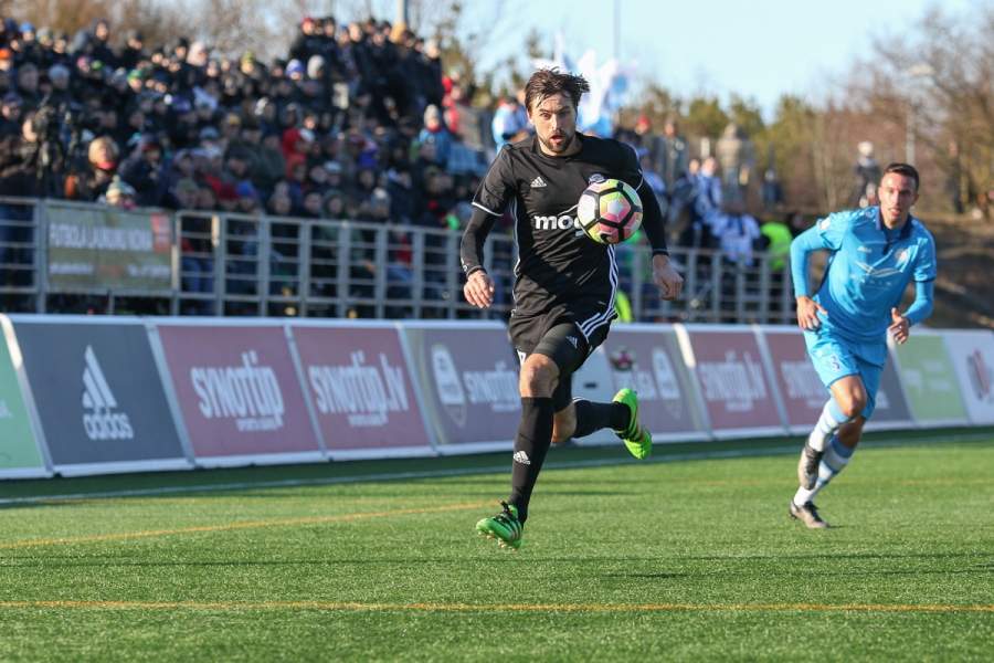 "Liepāja"/"Mogo" asumiem bagātā virslīgas mačā uzvar "Jelgavu"