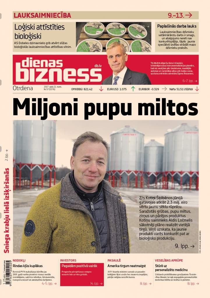 25 gadi biznesā: Gatavojas atklāt 2,3 miljonus eiro vērtu rūpnīcu