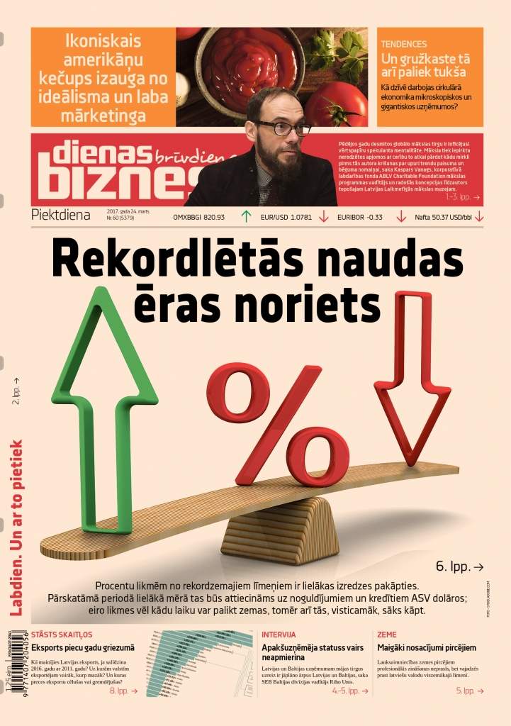 Rekordlētās naudas ērai saskata galu