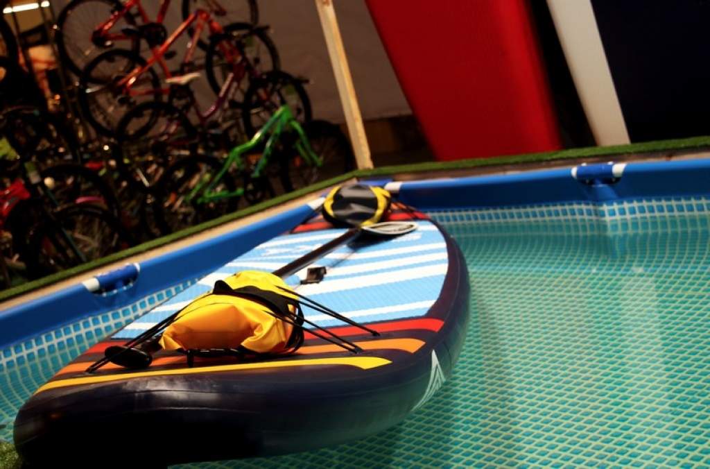 FOTO: Aktīvās atpūtas un sporta izstādes norise Ķīpsalā