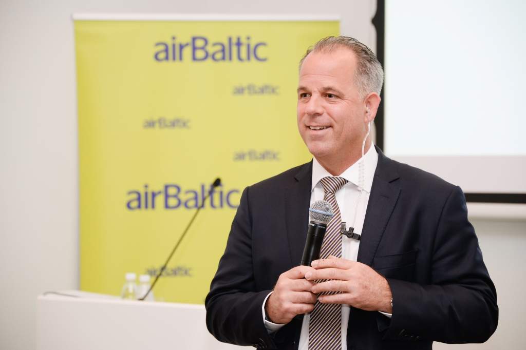 airBaltic peļņa no 19,5 miljoniem eiro sarukusi līdz 1,2 miljoniem eiro