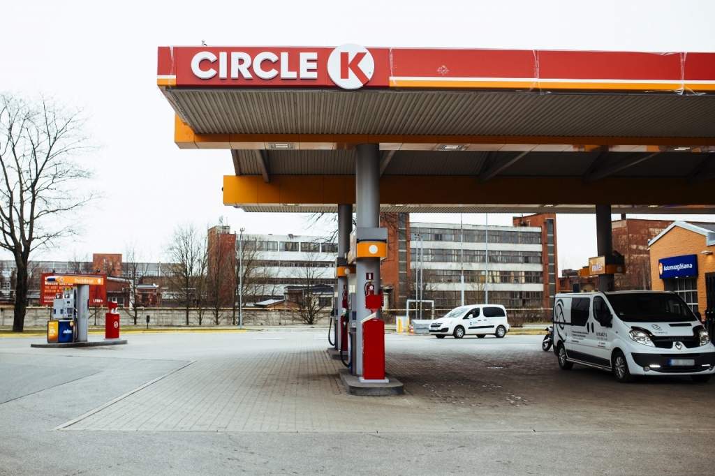Pirmā Circle K zīmola testa stacija Latvijā