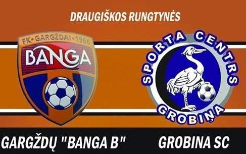 "Grobiņas SC" futbolisti pārbaudes spēlē uzvar Lietuvas komandu