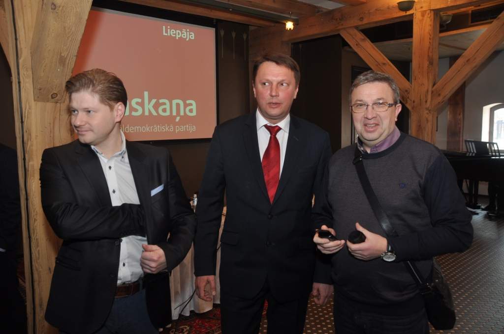 Ušakovs un Agešins nosauc deputātu sarakstu pašvaldību vēlēšanām Liepājā 