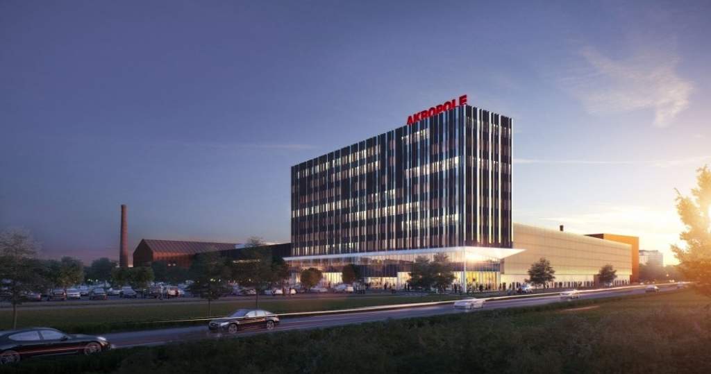 Līdz 2019.gadam Akropoles būvniecībā investēs 100,2 miljonus eiro
