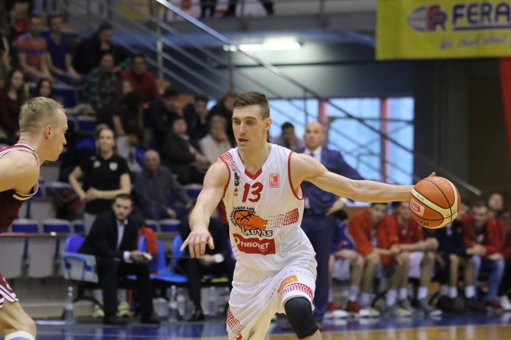 "Liepāja/Triobet" zaudē izredzes uz ceturto vietu pamatturnīrā