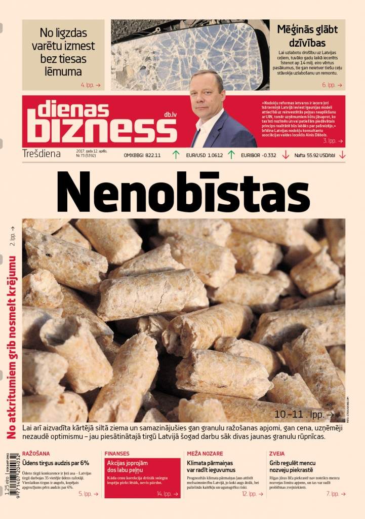 Piesātinātajā granulu tirgū ienāk jauni dalībnieki