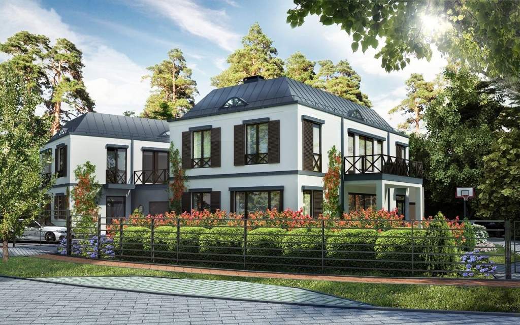 Mežaparka Rezidencēs tiek likti pamati trīs latviešu arhitektu projektētām villām