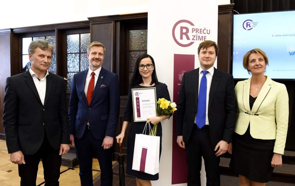 FOTO: Apbalvoti labāko preču zīmju īpašnieki