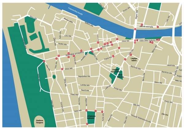 Liepājniekiem jārēķinās ar iespaidīgiem satiksmes ierobežojumi valsts svētku laikā