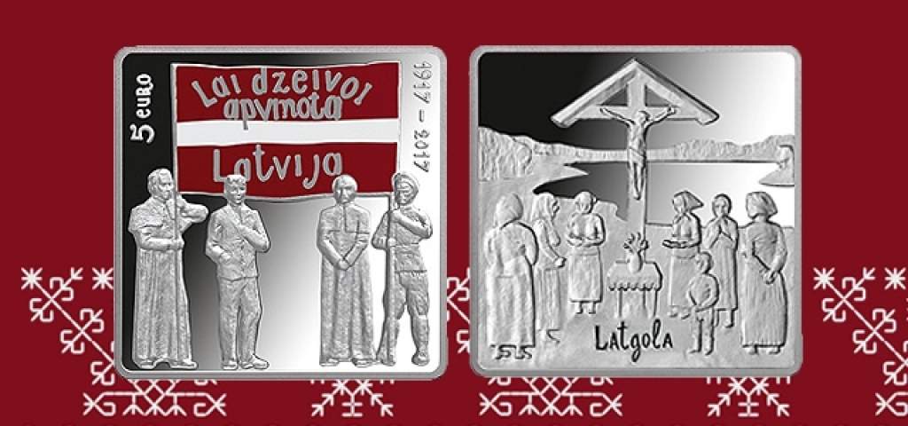 Latvijas Banka sāks tirgot kolekcijas monētu Latgales kongress
