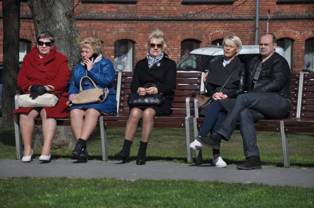 FOTO: Liepājā notiek militārā parāde 