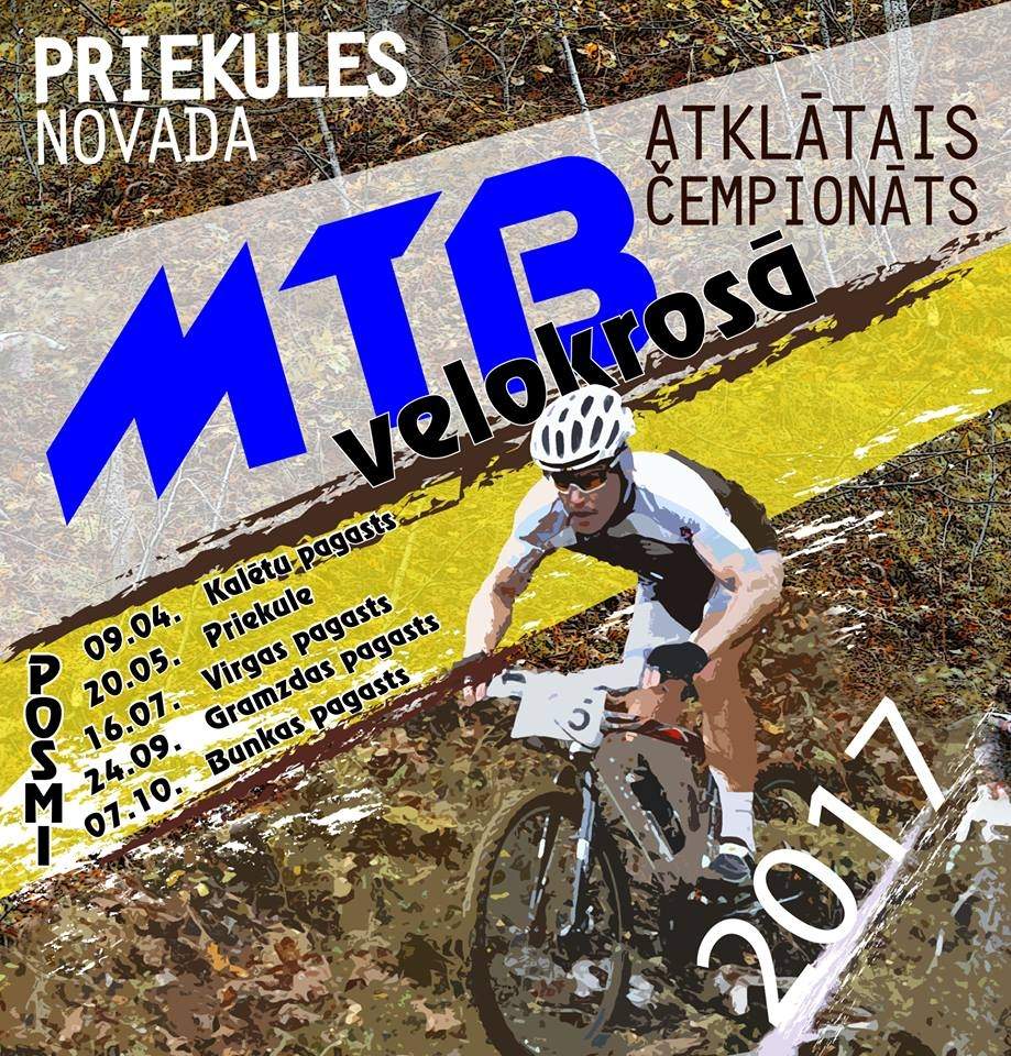 Notiks riteņbraukšanas sacensības "Valta birzs kauss velokrosā 2017"