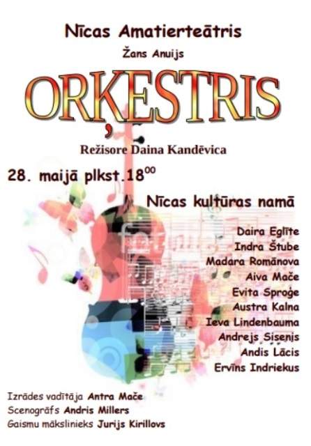Nīcas amatierteātris aicina uz pirmizrādi