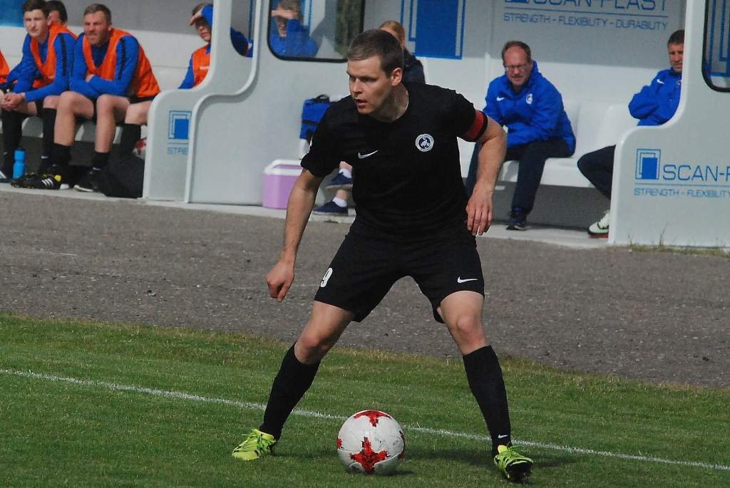 "Grobiņas SC" Latvijas kausa astotdaļfinālā zaudē Jūrmalas "Spartakam"