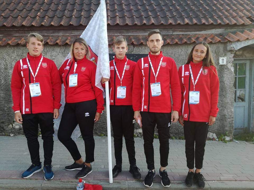 Nīcas novads Latvijas Jaunatnes olimpiādē izcīna piekto vietu airēšanas slalomā