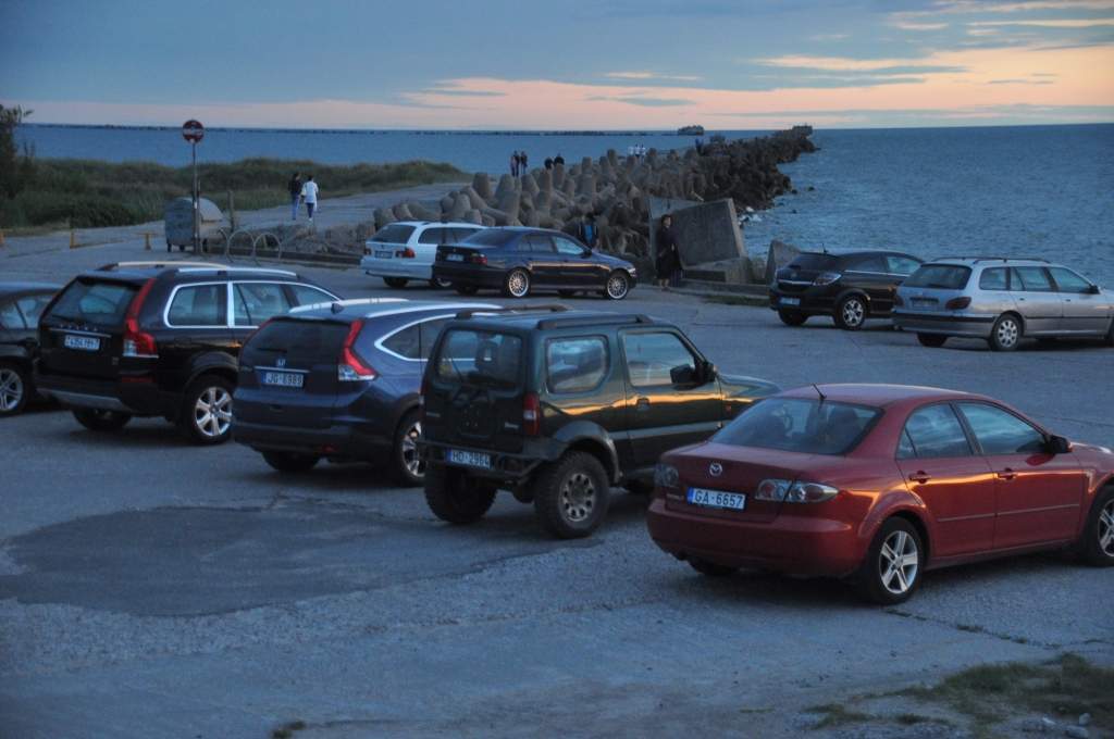 FOTO: Liepāja naktī