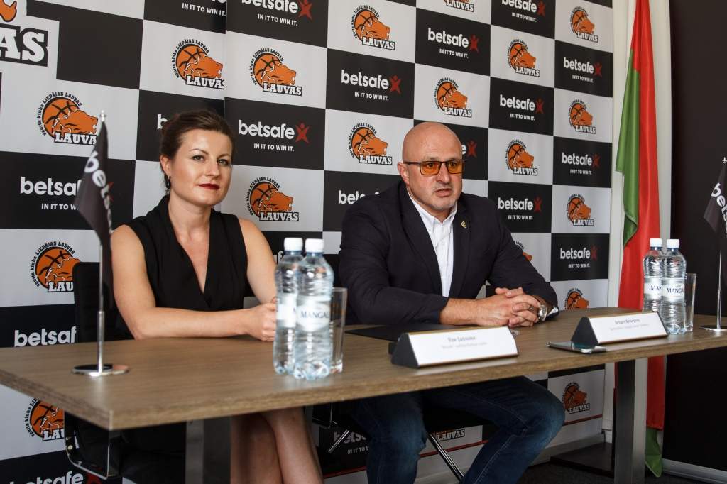 Liepājas basketbola klubs noslēdz divu gadu sadarbības līgumu ar "Betsafe" un turpinās startēt ar ģenerālsponsora vārdu nosaukumā