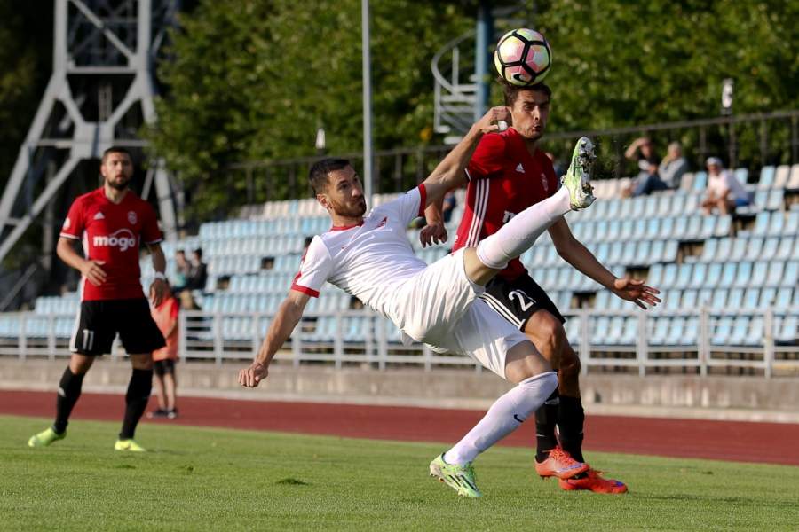 FOTO: ''Spartaks'' ar veiksmes palīdzību uzvar vicelīderi ''Liepāju''/''Mogo'' un sper soli pretī virslīgas titulam