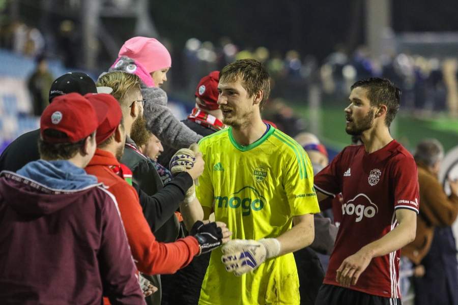 FOTO: "Liepāja"/"Mogo" pārliecinoši sasniedz Latvijas kausa finālu