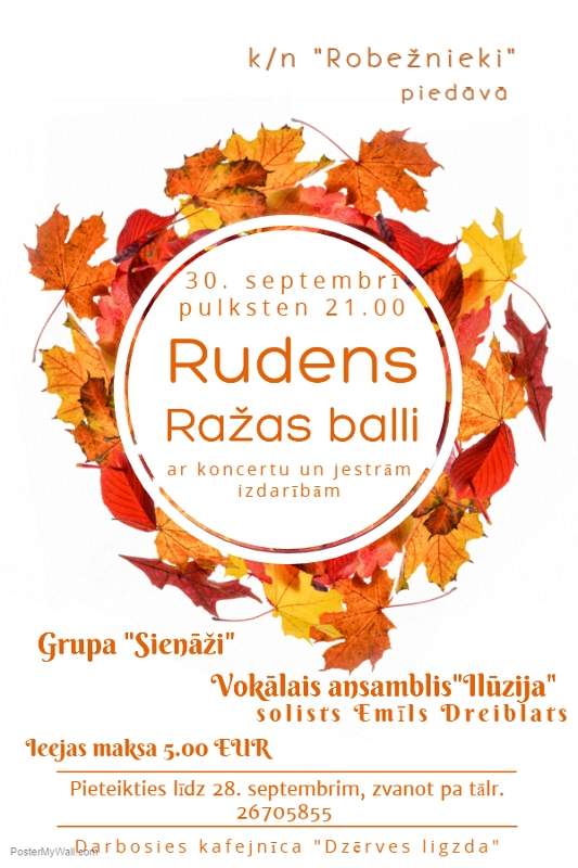 Rudens ražas balle