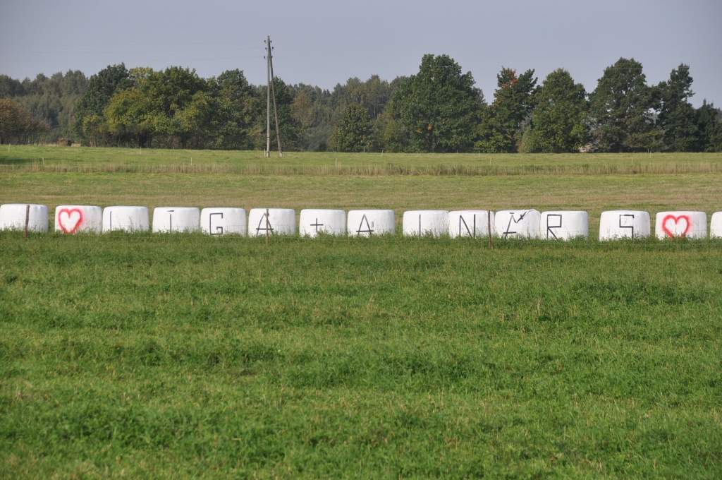 Mīlestība pāri pļavām, pāri laukiem