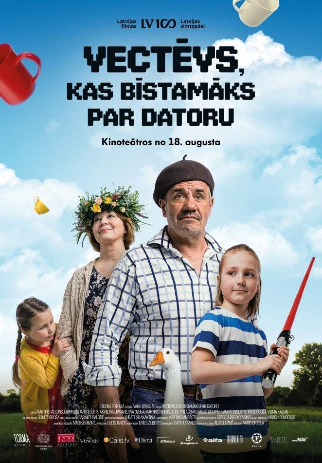 Ģimenes filma "Vectēvs, kas bīstamāks par datoru"