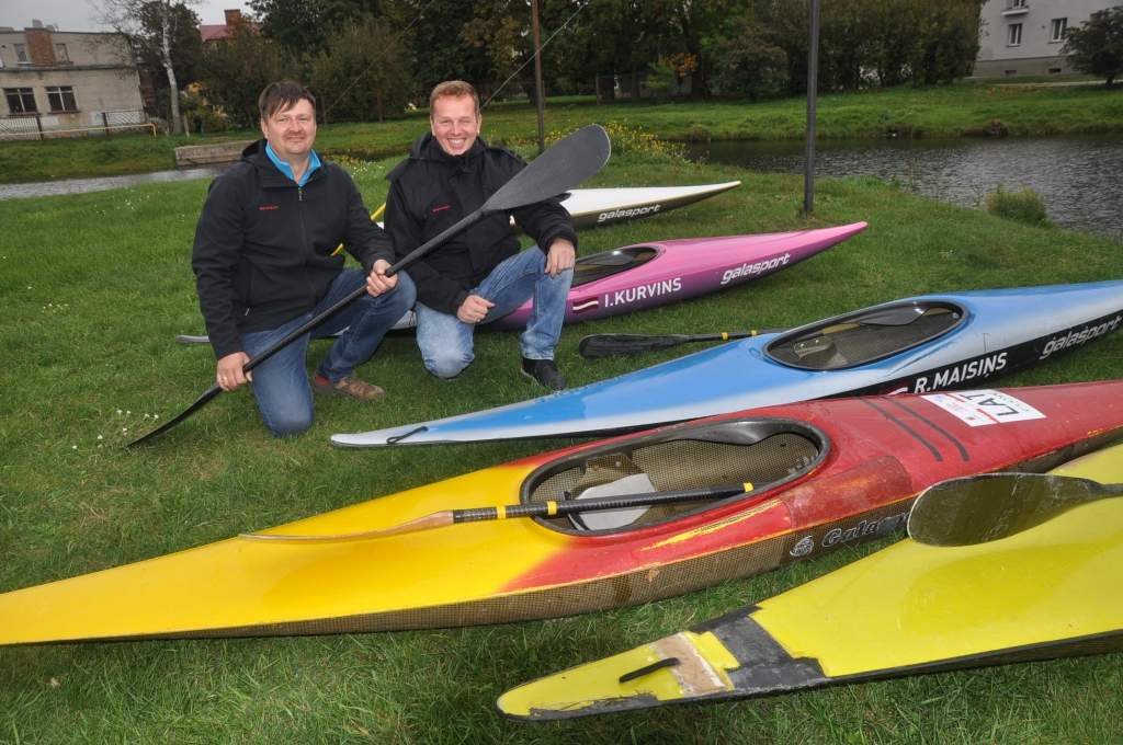 FOTO: Cer izaudzināt olimpiešus airēšanas slalomā