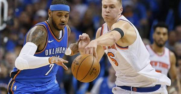 Porziņģis NBA sezonu sāk ar 31 punktu un pārliecinošu zaudējumu Entonija ''Thunder''