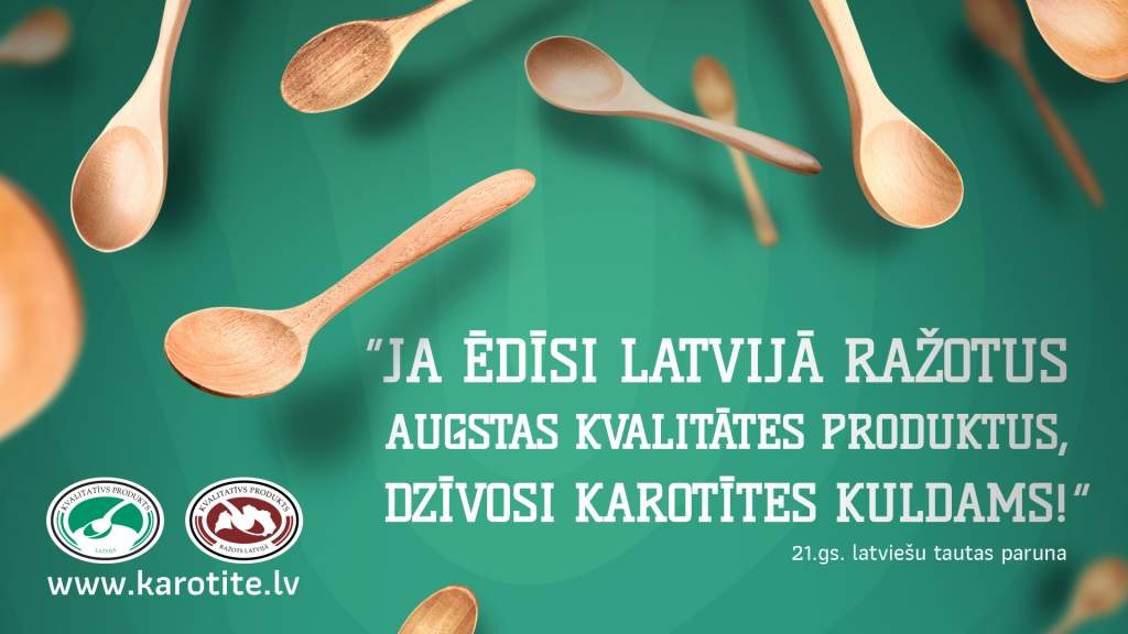 Sākusies kampaņa ''Neēd otru latvieti, ēd Latvijā ražotus augstas kvalitātes produktus!''