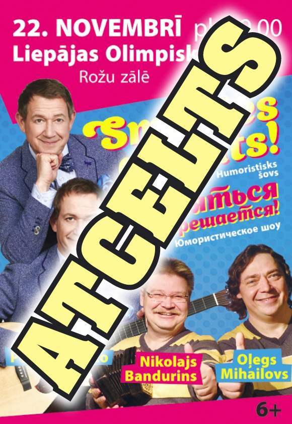 TIEK ATCELTA IZRĀDE  ''Smieties atļauts!''  