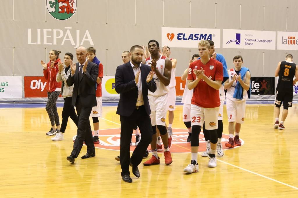 FOTO: "Betsafe"/"Liepāja" spraigā galotnē tiek pie otrās uzvaras BBL čempionātā