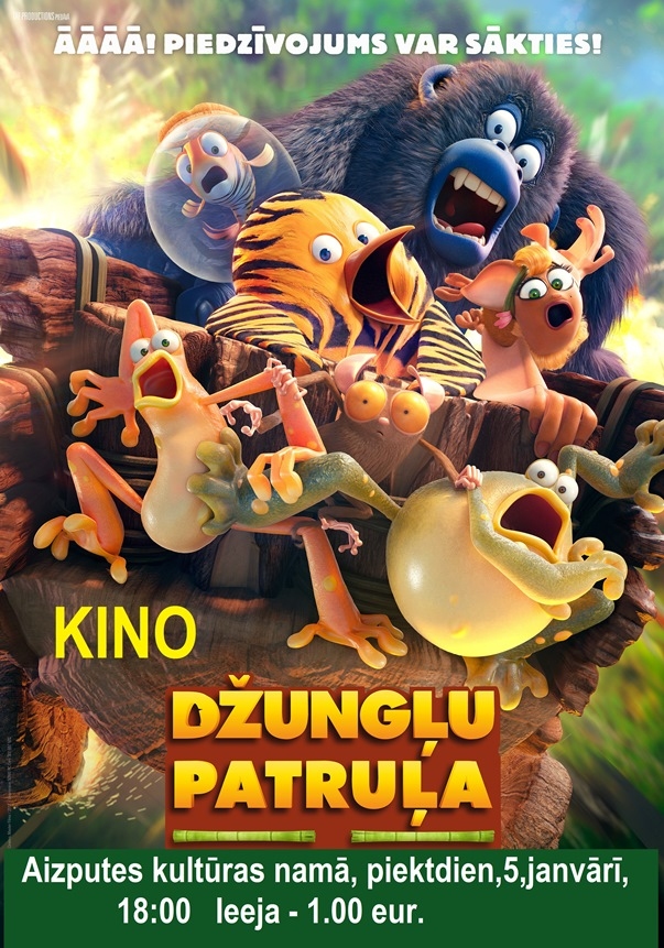 Animācijas filma "Džungļu patruļa"