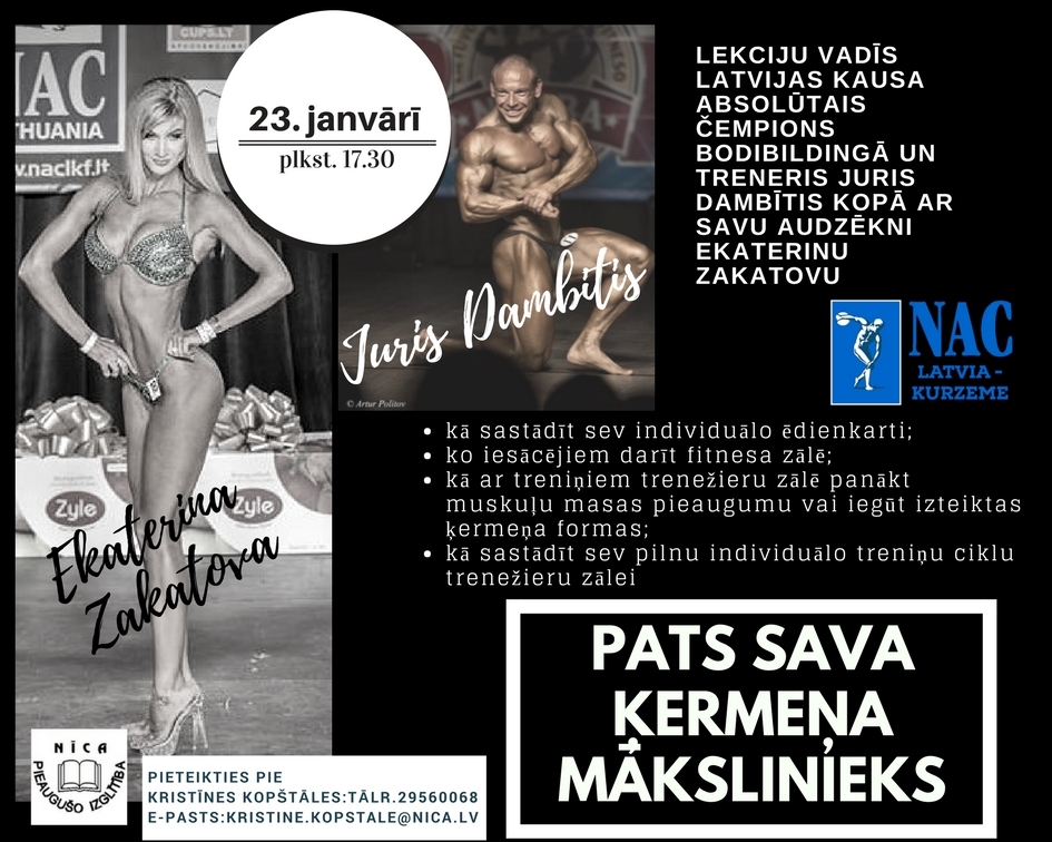 Lekcija "Pats sava ķermeņa mākslinieks"