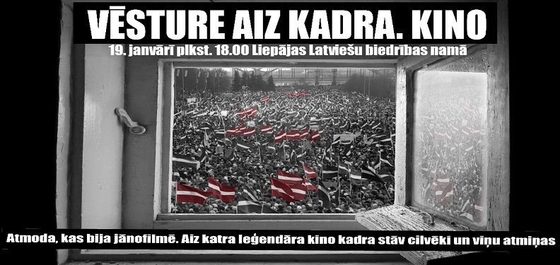 Dokumantālās filmas "Vēsture aiz kadra" pirmizrāde