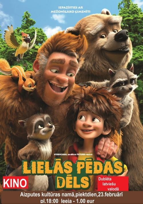 Animācijas filma "Lielās pēdas dēls"