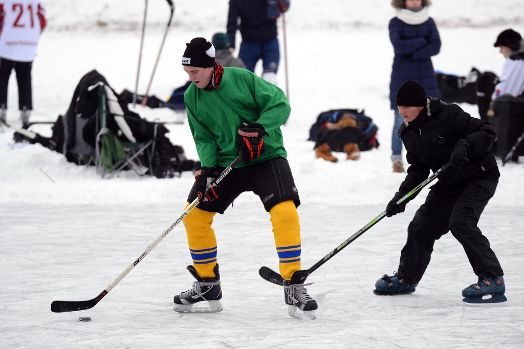 Grobiņā rīkos dīķa hokeja turnīru