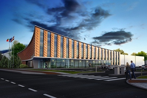 Paraksta 7,5 miljonu eiro vērtu līgumu par tenisa halles būvniecību Liepājā