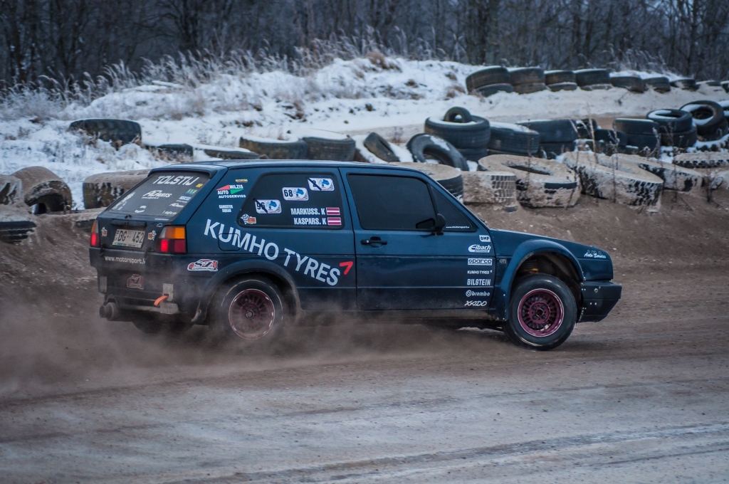 Vaiņodē noslēgsies autosprinta seriāls "Kurzemes ziemas kauss"