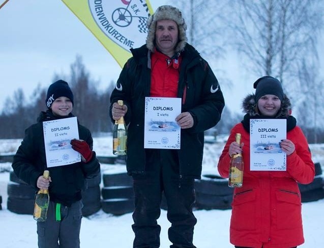 FOTO: Priekulē notiks ziemas autokross un autosprinta treniņsacensības 
