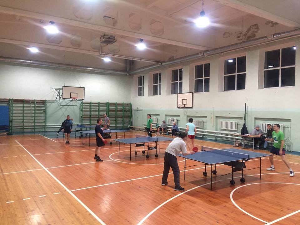 Jana Linde un Uģis Jansons kļūst par Aizputes novada čempioniem galda tenisā